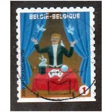 BEL 2009 (59c)(S/A) 'CIRCUS - ILLUSIONIST' FINE USED (EBID10561)