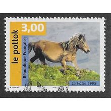 FRA 1998 3F 'HORSES - POTTOK' FINE USED (EBID55-730)