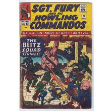 Sgt. Fury & His Howling Commandos # 020 VG- RS003 AMERICAN COMICS