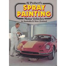 Spray Painting Motor Vehicles In Aust & NZ by Al Probert. Ref: B2579