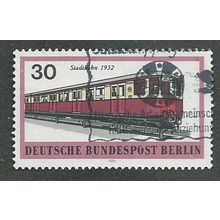 BERLIN - 1971 30pf ' BERLIN RAIL TRANSPORT' FINE USED (EBID42-319)