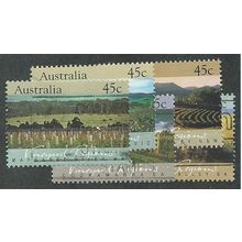 AUS 1992 (SET) 'VINEYARDS' (5v) FINE USED (EBID47-884)