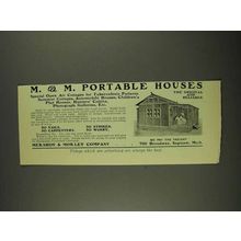 1908 Mershon & Morley Portable Houses Ad
