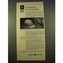 1963 General Electric Silicone Ad - Mold Release Cures