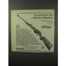 1970 Interarms Walther KKJ Rifle Ad