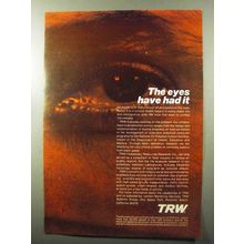 1970 TRW Systems Group Ad - They Eyes Have Had It