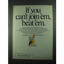 1988 Merit Cigarettes Ad - If You Can't Join 'Em