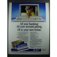 1988 Standard Bank Ad - All Your Account Paying in Your Own Home