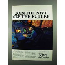 1988 U.S. Navy Ad - Join the Navy See the Future