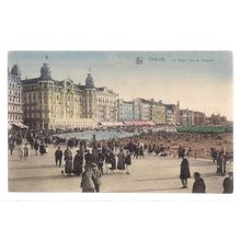 LA DIGUE, OSTEND, OSTENDE, Belgium unused antique postcard =