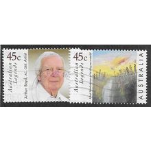 AUS 1999 (SET) 'AUSTRALIAN LEGENDS' (2v) FINE USED (EBID68-171)