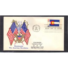 FDC Boerger Cachets 1670 13c Colorado (Cachet-U/A) CV00725