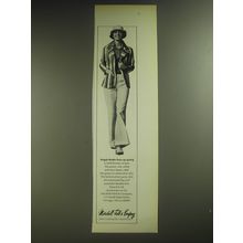 1974 Marshall Field & Company Magda Bodin Blazer, shirt and pants Advertisement