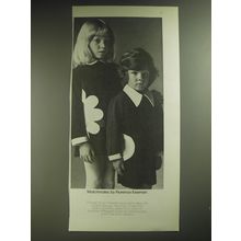 1974 Florence Eiseman Poplin Dress and shortall Advertisement - Matchmates