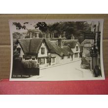 THE OLD VILLAGE, SHANKLIN, ISLE OF WIGHT unused vintage postcard RP by NIGH =
