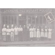 Cremerie Restaurant Polidor Paris France Advertising Postcard