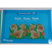 Harcourt School Publishers Decodable Book Bk 19 Yum, Yum, Yum paperback