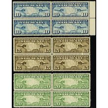 C7-9, Mint VF-XF NH Well Centered Block of Four CV $85 - Stuart Katz