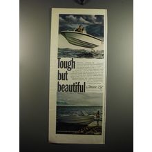 1968 Glasspar Boats Ad - Tough but beautiful