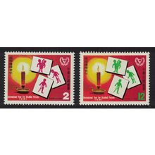 Taiwan Intl Year for Disabled Persons 2v 1981 MNH SG#1345-1346
