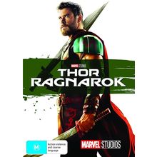 Thor: Ragnarok DVD | Chris Hemsworth, Tom Hiddleston | Region 4