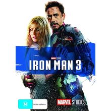 Iron Man 3 DVD | Robert Downey Jr | Region 4