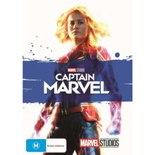 Captain Marvel DVD | Brie Larson | Region 4
