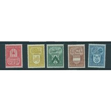 belgium stamps 1946 sg1195 sg 1195 set mnh scarce 4f.50 etc
