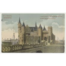 Belgium Antwerp La Steen Musee de Arms Anciennes ESAB No.9 Early 20th C. RPPC