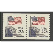 1895 20c U.S. Flag Fine MNH SG CNP Left 2 V0074