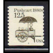 2133 12.5c Pushcart Barely Clears MNH Dry Gum CNS 2 PA5930