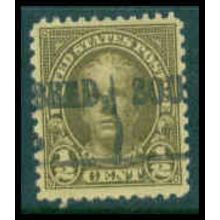 Used 653 1/2c Nathan Hale Fine Plus M10272