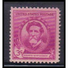 886 3c Augustus Saint-Gaudens Fine MNH KA3875