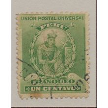 Peru Stamp Scott #142, Used