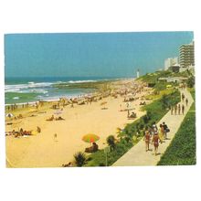 NATAL, UMLANGA ROCKS used postcard 1986 postmark =