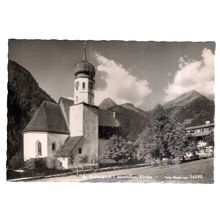 ST. GALLENKIRCH I. MONTAFON, KIRCHE unused vintage postcard =