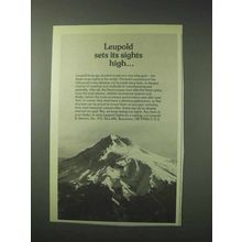 1978 Leupold Scopes Ad - Sets Its Sights High