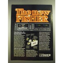 1980 Fisher DD280 Cassette Deck Ad - The New Fisher