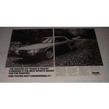 1981 Saab 900 Turbo Ad - Editors of Road & Track