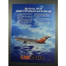 1984 USAir Airline Ad - Planes Are In the Air