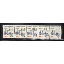 2266 24.1c Tandem Bicycle Very Fine MNH Dry Gum PNC 1/5 X1354