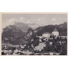 Kurstein Fortress Festung Vintage Real Photo Austria Postcard