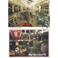 Hot Air Balloon at the Metro Centre Gateshead 2x Postcard s