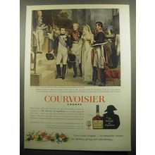 1959 Courvoisier Cognac Advertisement