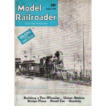 Model Railroader magazine complete year 1948 - free shipping