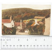 vintage postcard Allerford