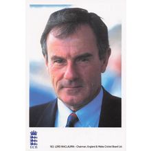 Lord Maclaurin England Former Chairman TCCB Classic Cricket Photo Postcard