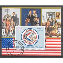 Chad ( Tchad) N° bloc 8 YVERT OBLITERE ( USED )