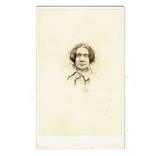 Victorian cdv photo portrait woman Boston Mass USA photographer