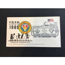 ICOLLECTZONE US Boy Scout Baltimore Area Cover Jubilee 75th Anniversary (F400)